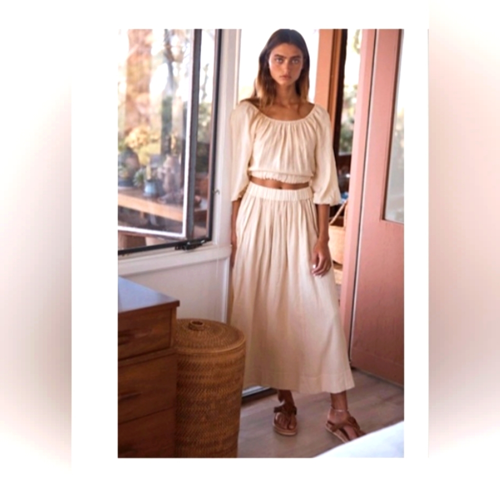 Free People Forever Mood Skirt Set  L